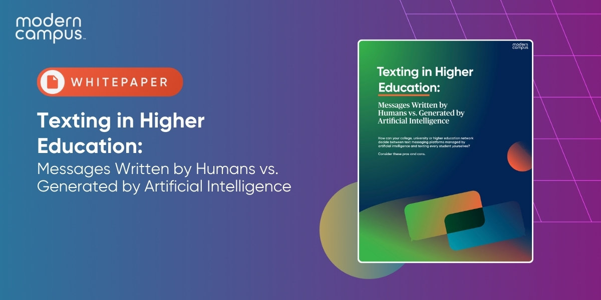 Texting in Higher Education Messages Written by Humans vs. Generated by Artificial Intelligence